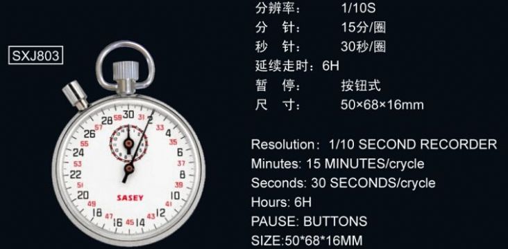 點擊查看詳細信息<br>標題：803機械秒表 閱讀次數(shù)：2712
