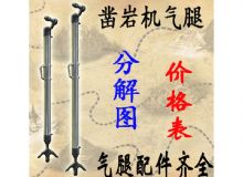 點擊查看詳細信息<br>標題：氣腿式鑿巖機氣腿分解圖 氣腿配件 支腿配件 FT160系列氣腿配 閱讀次數(shù)：332